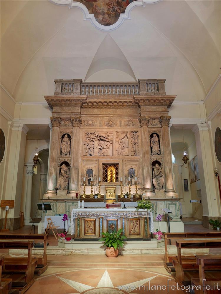 Recanati (Macerata, Italy) - Interior of the Church of Sant'Anna